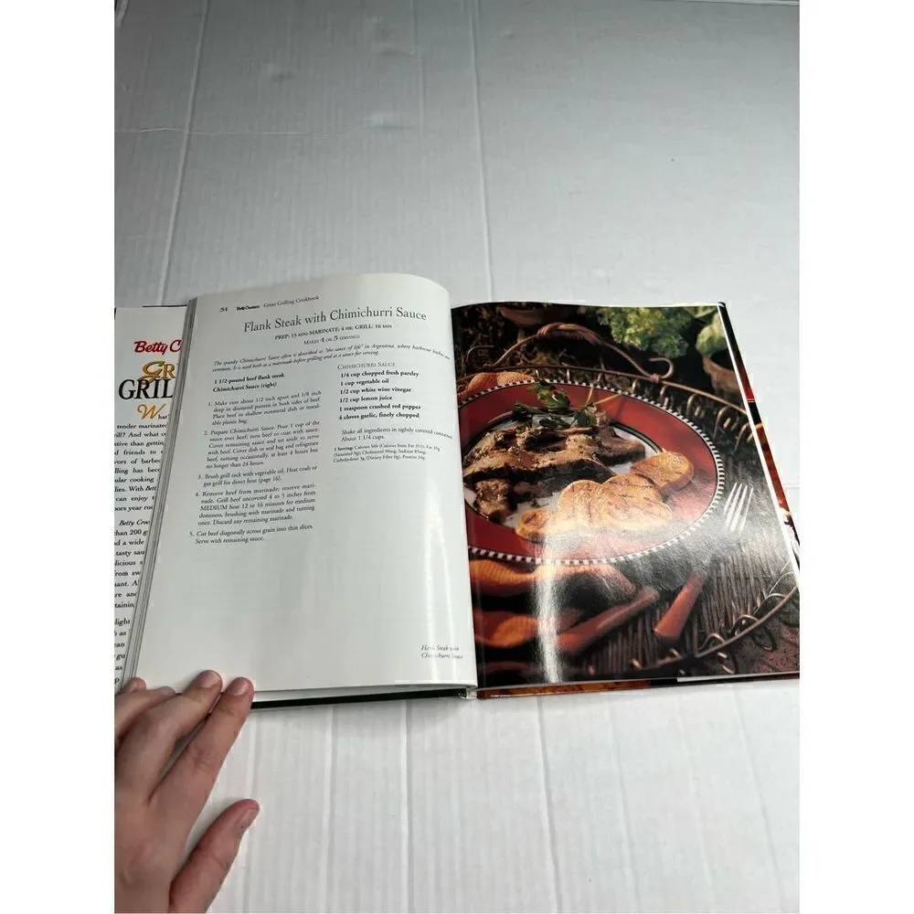 3/$15 or 5/$20 Betty Crocker’s Great Grilling hardback cookbook